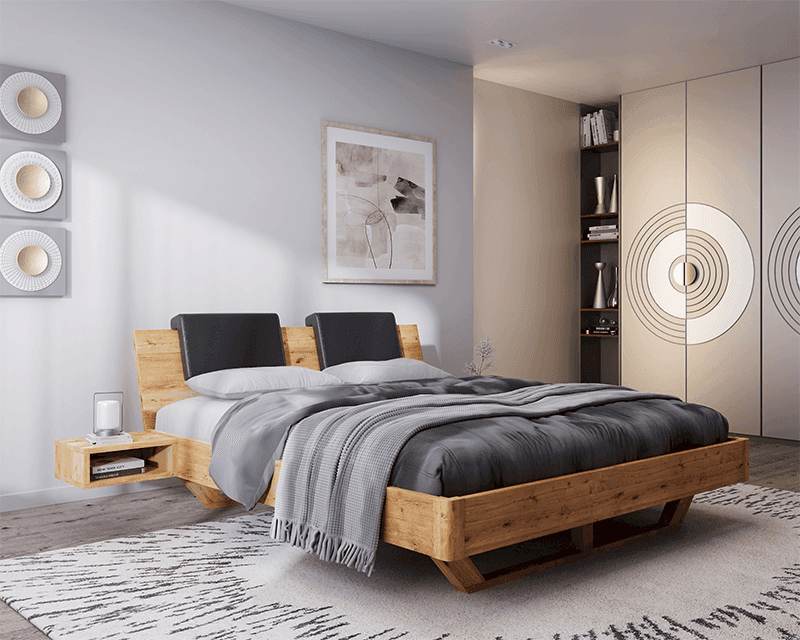 Slewo Massivholzbett